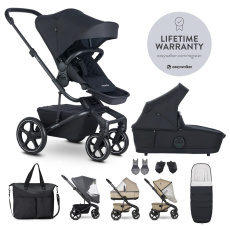 EASYWALKER Set XXL kočárek kombinovaný Harvey5 Premium Diamond Black s příslušenstvím EASYWALKER Set XXL kočárek kombinovaný Harvey5 Premium Diamond Black s příslušenstvím