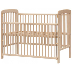 Scarlett Dětská postýlka Scarlett Míša - ECO přírodní (buk) - stahovací bočnice - 120 x 60 cm Scarlett Dětská postýlka Scarlett Míša - ECO přírodní (buk) - stahovací bočnice - 120 x 60 cm