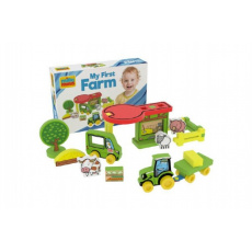 Moje první farma pěna 25ks v krabici 30x20x7cm 0+