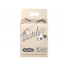 MONPERI Bamboo Pleny jednorázové eko XL (12-16 kg) 17 ks MONPERI Bamboo Pleny jednorázové eko XL (12-16 kg) 17 ks