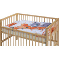 Scarlett Dětská postýlka s kompletní výbavou Scarlett 120 x 60 cm - Tery
