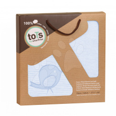 Oboustranná deka pro nejmenší Classic toTs-smarTrike ptáčky 100% jersey bavlna Oboustranná deka pro nejmenší Classic toTs-smarTrike ptáčky 100% jersey bavlna