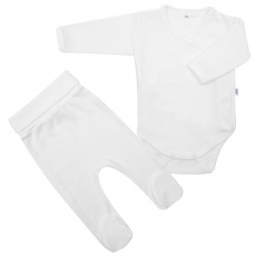 2-dílná kojenecká souprava New Baby Practical bílá kluk 2-dílná kojenecká souprava New Baby Practical bílá kluk