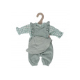 Oblečení na panenku Baby Green Check