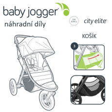 BabyJogger KOŠÍK CITY ELITE 2 BabyJogger KOŠÍK CITY ELITE 2