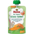 HOLLE Bio-Organic Veggie Bunny pyré mrkev, batáty a hrášek, 100 g (6m+)