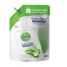 DETTOL Mýdlo tekuté Náhradní náplň Aloe Vera a vitamín E 500 ml DETTOL Mýdlo tekuté Náhradní náplň Aloe Vera a vitamín E 500 ml