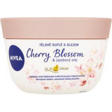NIVEA Tělové suflé s olejem Cherry Blossom & jojobový olej 200 ml