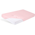 BABYMATEX Prostěradlo napínací Jersey 60x120cm starorůžové