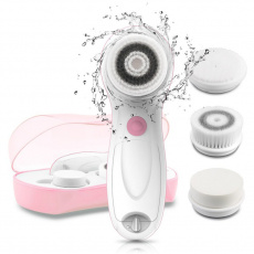 TOUCHBeauty 0759AP Čisticí kartáč na pleť 3v1 růžový TOUCHBeauty 0759AP Čisticí kartáč na pleť 3v1 růžový