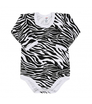 Kojenecké body s dlouhým rukávem celopotištěné New Baby Zebra Kojenecké body s dlouhým rukávem celopotištěné New Baby Zebra