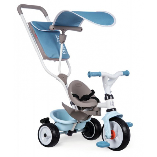 Smoby 741400 Tříkolka Baby Balade Plus modrá