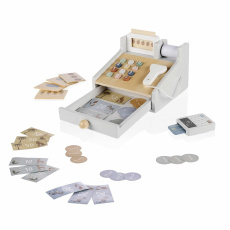Zopa Dřevěná pokladna set Zopa Dřevěná pokladna set