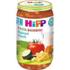 HiPP BIO PASTA BAMBINI Rigatoni Neapol, 250 g - zeleninový příkrm HiPP BIO PASTA BAMBINI Rigatoni Neapol, 250 g - zeleninový příkrm
