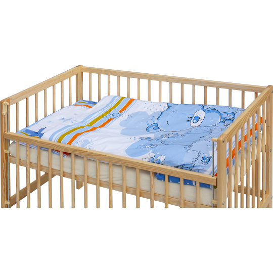 Scarlett Dětská postýlka s kompletní výbavou Scarlett 120 x 60 cm - Koty Scarlett Dětská postýlka s kompletní výbavou Scarlett 120 x 60 cm - Koty