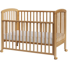 Scarlett Dětská postýlka Scarlett Dona - přírodní - stahovací bočnice - 120 x 60 cm Scarlett Dětská postýlka Scarlett Dona - přírodní - stahovací bočnice - 120 x 60 cm