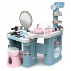 Smoby Kosmetický stolek elektronický My Beauty Center 3in1  kadeřnictví a kosmetika s nehtovým studiem a 32 doplňků