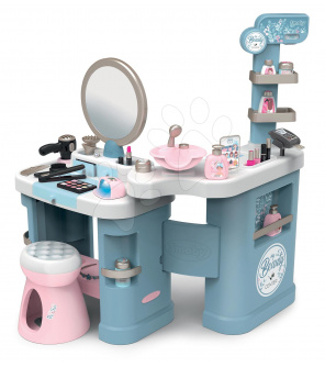 Smoby Kosmetický stolek elektronický My Beauty Center 3in1 kadeřnictví a kosmetika s nehtovým studiem a 32 doplňků Smoby Kosmetický stolek elektronický My Beauty Center 3in1 kadeřnictví a kosmetika s nehtovým studiem a 32 doplňků