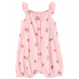 CARTER'S Overal letní Pink Peach holka 3m