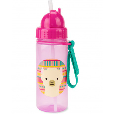 SKIP HOP Zoo Hrnek s brčkem PP bez PVC a BPA Lama 12 m+ SKIP HOP Zoo Hrnek s brčkem PP bez PVC a BPA Lama 12 m+