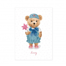 CEBA Plakát Fluffy Puffy Lizzy 50 x 70 cm