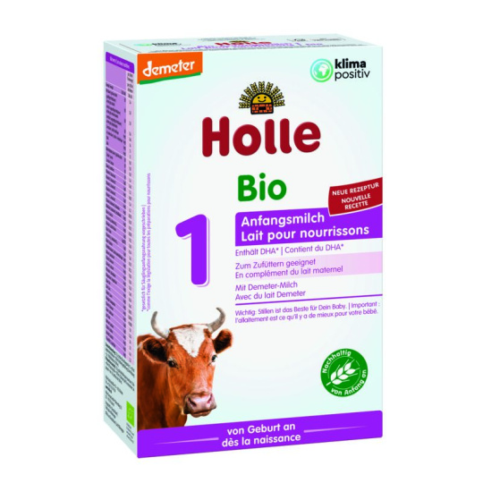 HOLLE Bio Mléko 1 počáteční 400g (0m+)