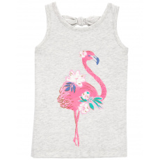 CARTER'S Triko na ramínka Pink Flamingo holka 18m