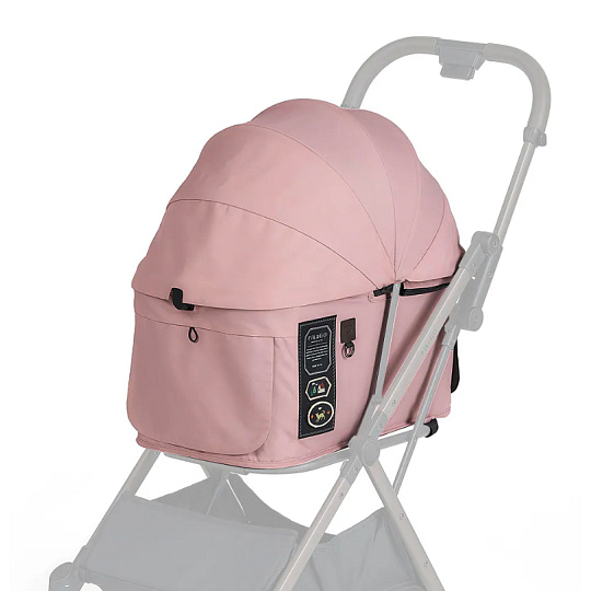 FIKAGO Stříška + potah na kočárek FTG2 Mist Pink FIKAGO Stříška + potah na kočárek FTG2 Mist Pink