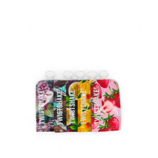 TWISTSHAKE Squeeze Bag Kapsička plnitelná Fruit 5x220 ml TWISTSHAKE Squeeze Bag Kapsička plnitelná Fruit 5x220 ml