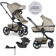 EASYWALKER SET Kočárek 4v1 Harvey⁵ Premium 2v1 Pearl Taupe LITE RWS + CYBEX Aton B2 i-Size + základn