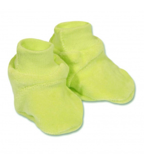 Dětské bačkůrky New Baby zelené Dětské bačkůrky New Baby zelené