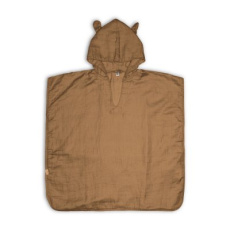 NUUROO Flor Mušelínové Pončo Iced Coffee 1 - 2 roky