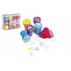 Razítka 12ks samonamáčecí plast jednorožec v krabičce 12x9cm 10ks v boxu Razítka 12ks samonamáčecí plast jednorožec v krabičce 12x9cm 10ks v boxu