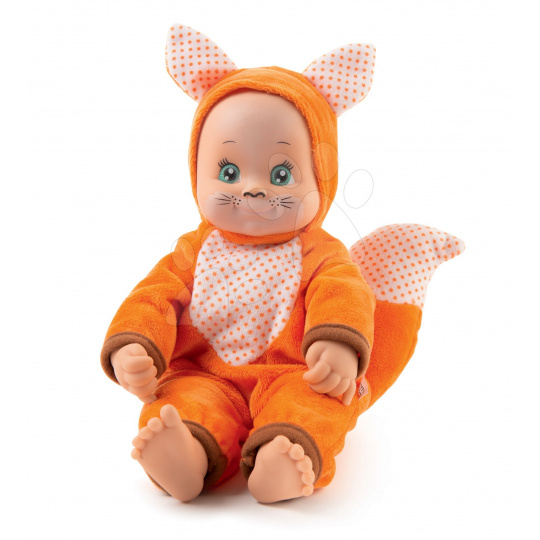 Smoby Panenka v kostýmu Lišky Animal Doll MiniKiss  27 cm se zvukem od 12 měsíců