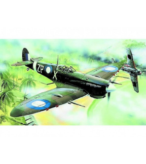 Model Supermarine Spitfire MK.VC 12,8x15,3cm v krabici 25x14,5x4,5cm Model Supermarine Spitfire MK.VC 12,8x15,3cm v krabici 25x14,5x4,5cm