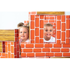 MALÝ STAVITEL HRAVÉ CIHLIČKY 25 KS MALÝ STAVITEL HRAVÉ CIHLIČKY 25 KS
