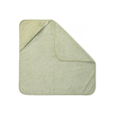 Osuška s kapucí 100x100 cm Pure Sage