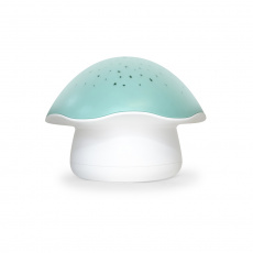 PABOBO Projektor noční oblohy s bílým šumem a senzorem pláče Star Mushroom Blue