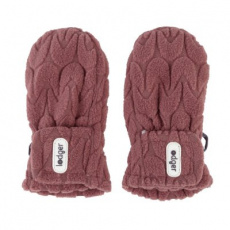 LODGER Mittens Empire Fleece Rosewood 6 - 12 měsíců LODGER Mittens Empire Fleece Rosewood 6 - 12 měsíců