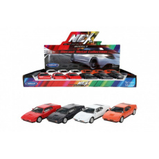 Auto Welly BMW M1 kov/plast 12cm 4 barvy na zpětné natažení 12ks v boxu Auto Welly BMW M1 kov/plast 12cm 4 barvy na zpětné natažení 12ks v boxu