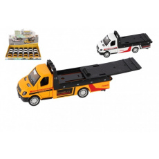 Auto odtahovka kov/plast 11cm na zpětné natažení 2 barvy 12ks v boxu Auto odtahovka kov/plast 11cm na zpětné natažení 2 barvy 12ks v boxu