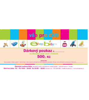 Dárkový poukaz Dárkový poukaz