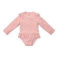 Plavky dlouhý rukáv Sunny Flowers Blush vel. 86/92