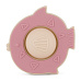 PETITE&MARS Hračka silikonová Fish Fiona Dusty Rose 6m+
