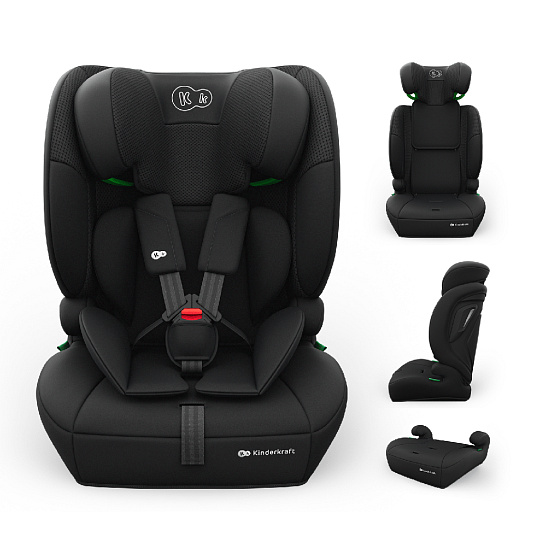 KINDERKRAFT Autosedačka Comfort Up 2 Plus i-Size (76-150 cm) Black KINDERKRAFT Autosedačka Comfort Up 2 Plus i-Size (76-150 cm) Black