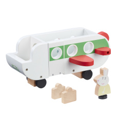 PEPPA PIG Tryskáč dřevěný + figurka paní Králíkové PEPPA PIG Tryskáč dřevěný + figurka paní Králíkové