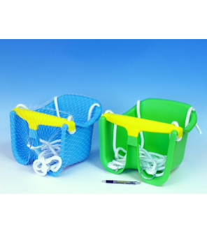 Houpačka Baby plast 30x23x28cm asst 4 barvy Houpačka Baby plast 30x23x28cm asst 4 barvy