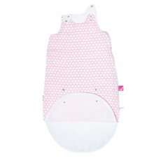 MOTHERHOOD Vak na spaní mušelínových 2v1 Zip a Round Pink Classics 3-18 m 0,5 tog MOTHERHOOD Vak na spaní mušelínových 2v1 Zip a Round Pink Classics 3-18 m 0,5 tog