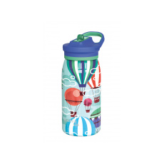 Nerezová termoláhev s pítkem Pop Kids Baloons 445 ml