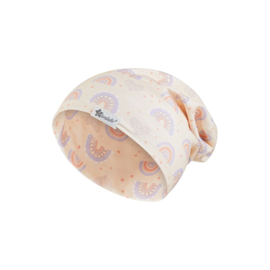 STERNTALER Čepice s UV filtrem 50+ duhy holka 47 cm-9-12 m